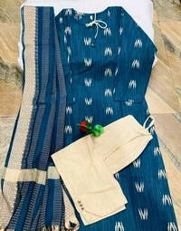 Daily Wear Kurta set - 2XL, Blue