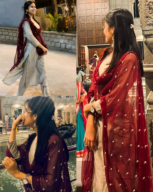 Women Embrodery Work Kurta Set - S