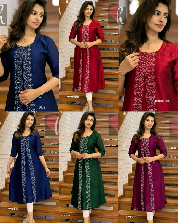 New launching festival special Kurtis ❤️‍ - Blood Red, 2XL