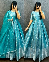 TRENDY UPCOMING PONGAL COLLECTION - Violet, S