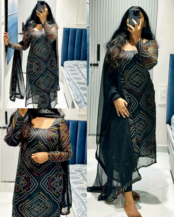 Mastani One-Piece Dress - Fully Stitched Ready to Wear - L