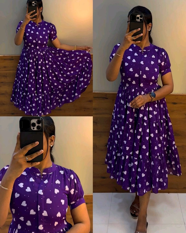 Valentine’s Day special Heart Midi - Pigment Indigo, S