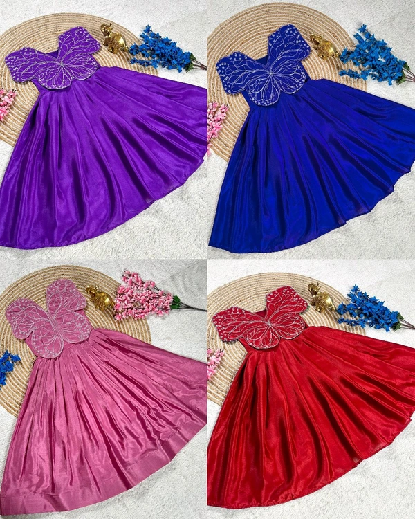 NEW LAUNCHING BUTTERFLY ๐ฆ MOM DAUGHTER Combo ( SEPERATE order) - Blue, KIDS 12 YEARS