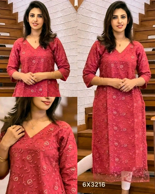 New launching festival special kurti - Coral, S