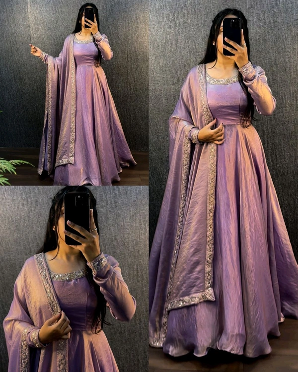 Trendy New Launching Festival Special Women Dresses - Tyrian Purple, S