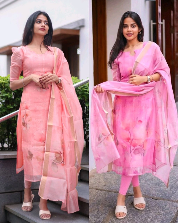 TRENDY HIGH DEMANDED KURTA WITH DUPATTA
- Blush Pink, M