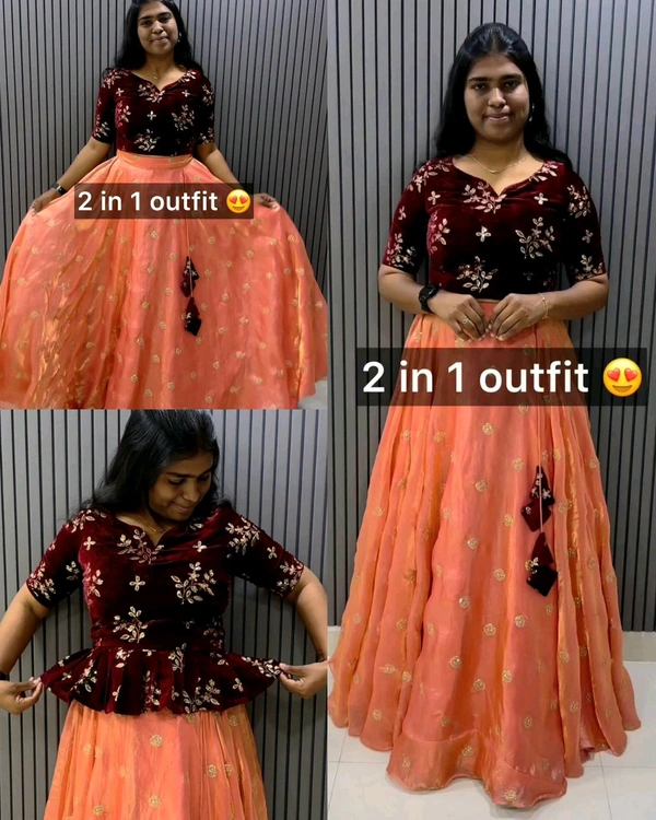 2 in 1 Cute Wear outfit - 3XL