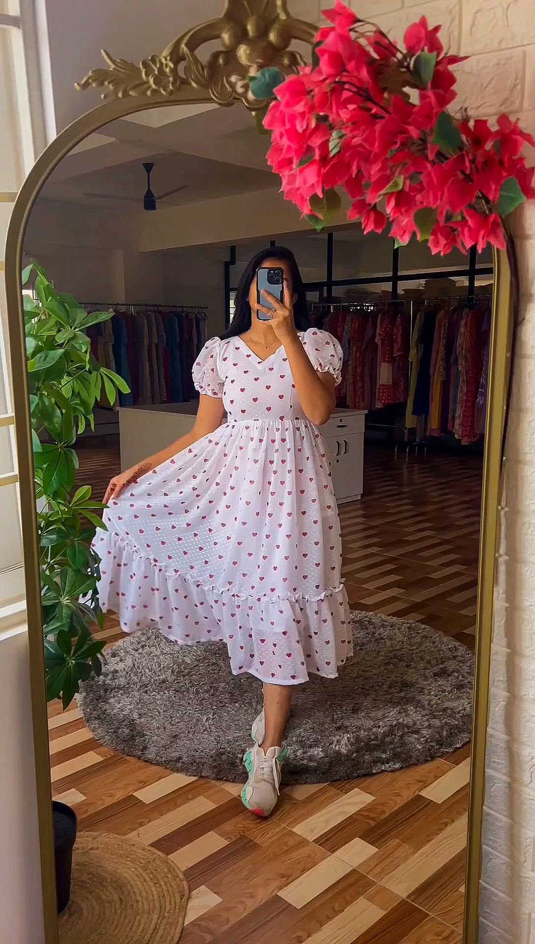 Red Heart Gown