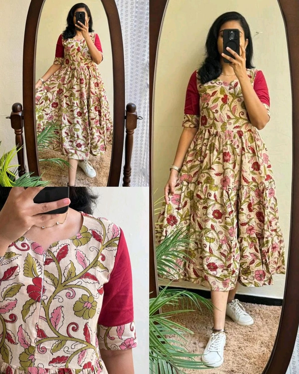 Introducing Beautiful prints of pure and rich Soft Cotton - Maroon, 2XL