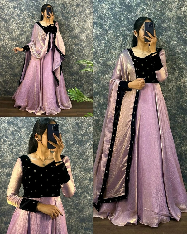 NEW LAUNCHING BEAUTIFUL PARTY WEAR
- Lilac, 3XL