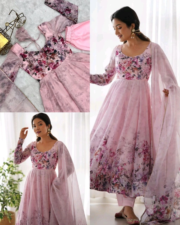Beautiful look outfit is perfect for upcoming festivities and weddings
- Pink, M