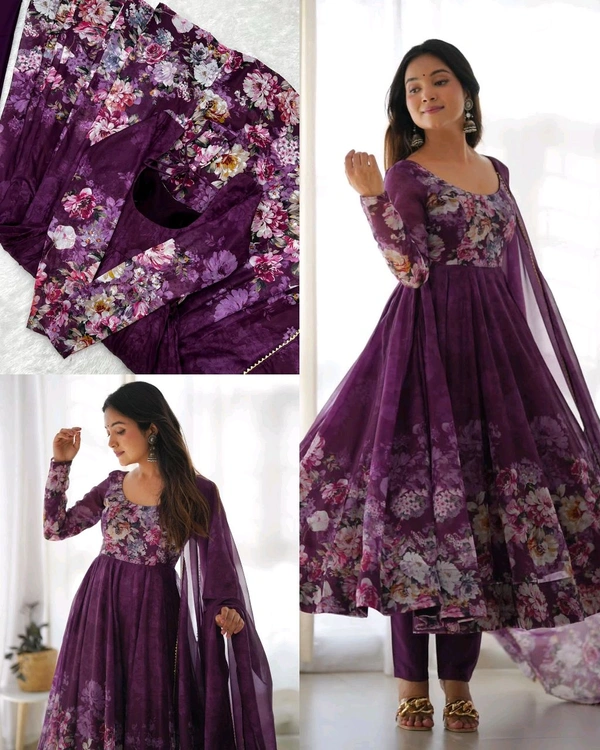 Beautiful look outfit is perfect for upcoming festivities and weddings
- Wine, S