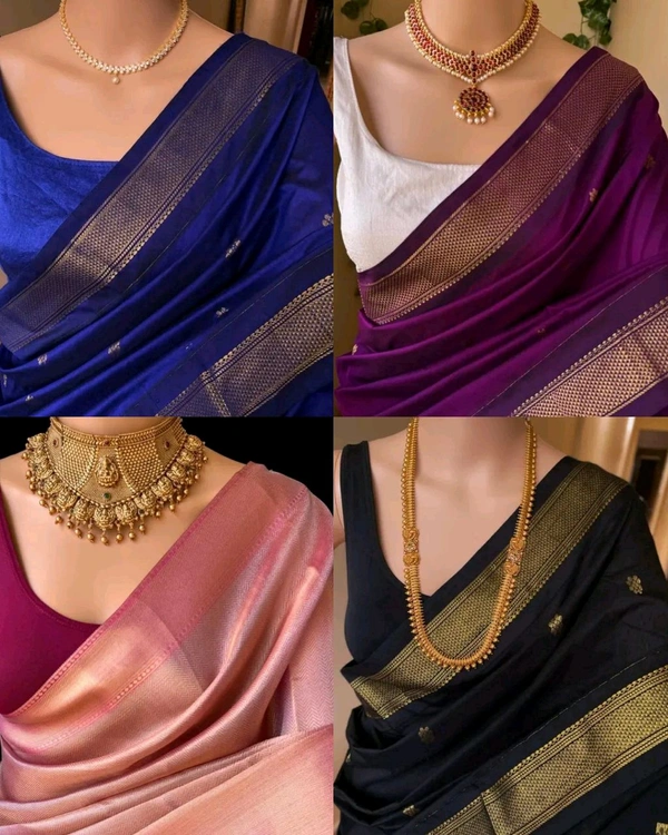 Trendy Pretty Saree - Purple, Free Size