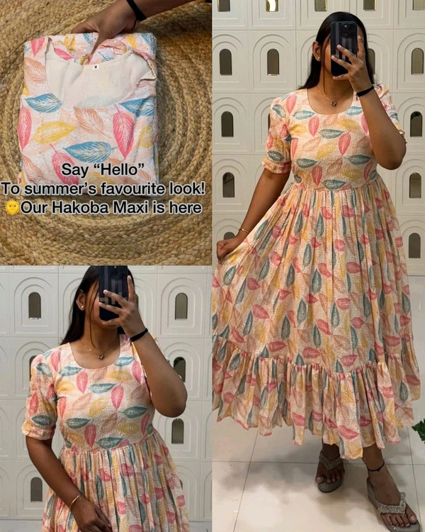 Summer Wear Trending Hakuba Maxi Dress