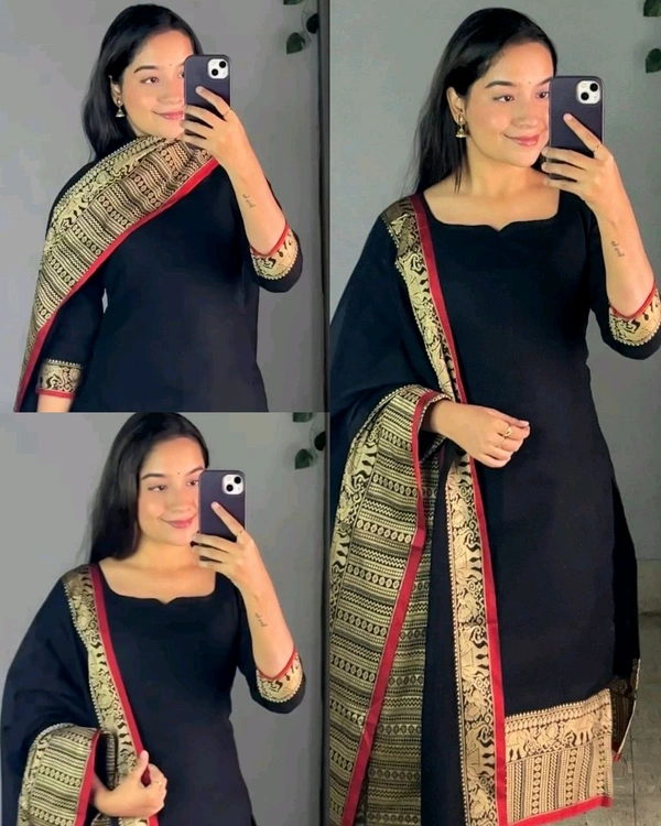 New Super Trendy Traditional Outfit - Black, XL
