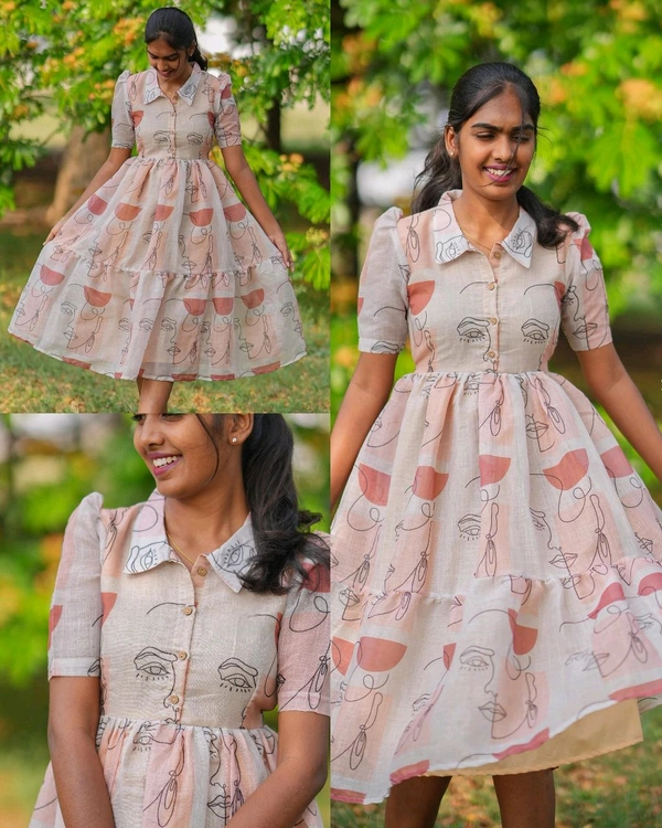 Launching this pretty printed dress and styles that are light weight and breathable Maxi can never be boring! ๐ - Merino, M