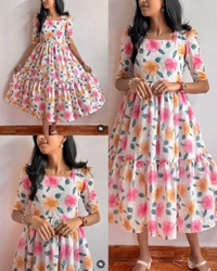 Summer Wear Trending Hakuba Maxi Dress - Cornflower Lilac, S