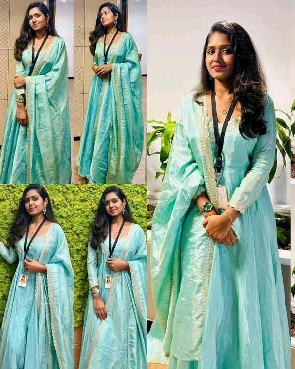 New Design Includes Flared Kurta & Dupatta Set - 2XL