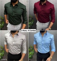 4 Piece shirt Combo - M, 1 Row