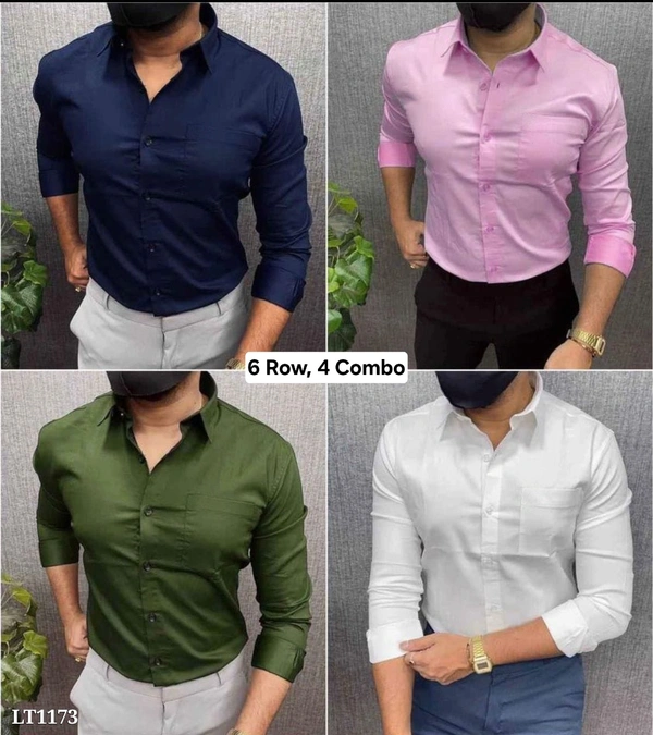 4 Piece shirt Combo - M, 4th Row