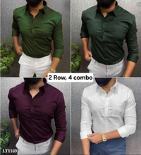 4 Piece shirt Combo - 2 Row Combo, M
