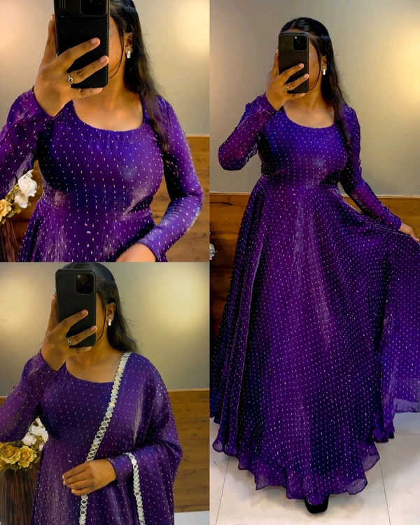 Launching our RIYA DIAMOND Maxi - Purple, S