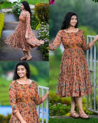 Classy Elegant Women Dresses - Bright Red, S