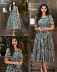 Classy Elegant Women Dresses - Bright Red, S