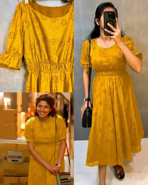 Amaran Sai Pallavi mam Inspired Outfit - Web Orange, 2XL