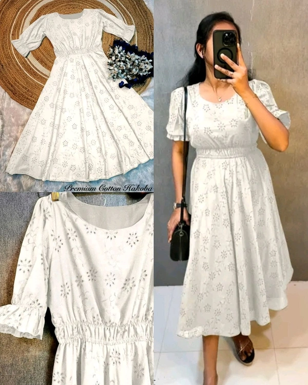 Amaran Sai Pallavi mam Inspired Outfit - White, S
