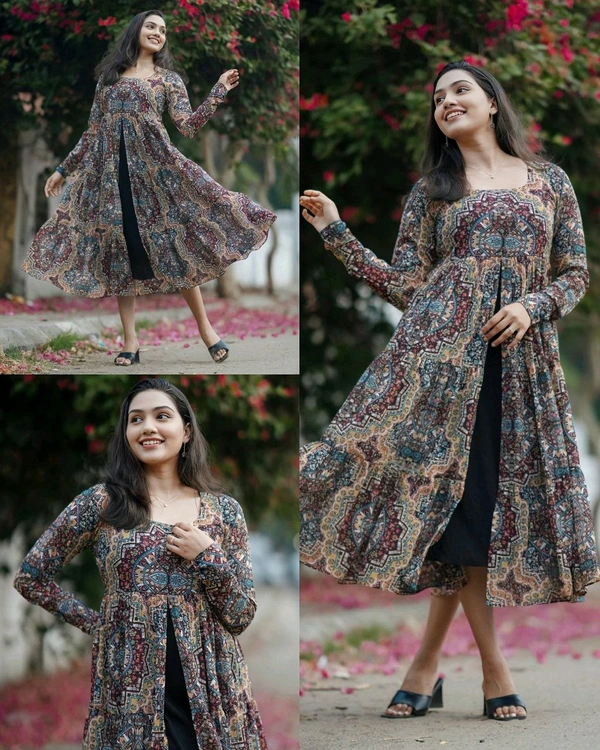 Perfect for various occasions western dresses, from casual outing
