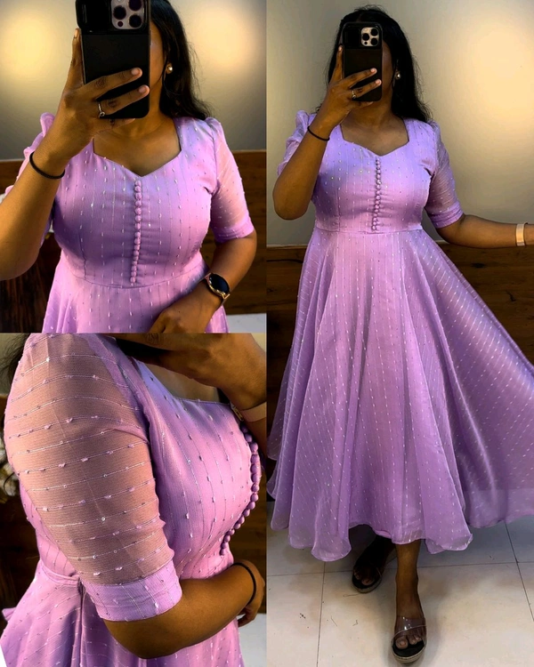 Launching Our sara midi ❣️ - Mauve, S