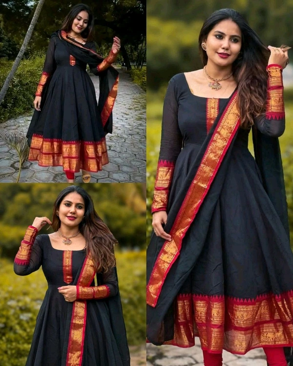 New Super Trendy Traditional Outfit - Black, S