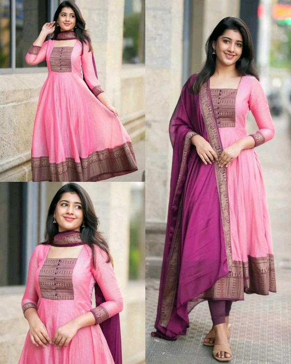New Super Trendy Traditional Outfit - Pink, 3XL
