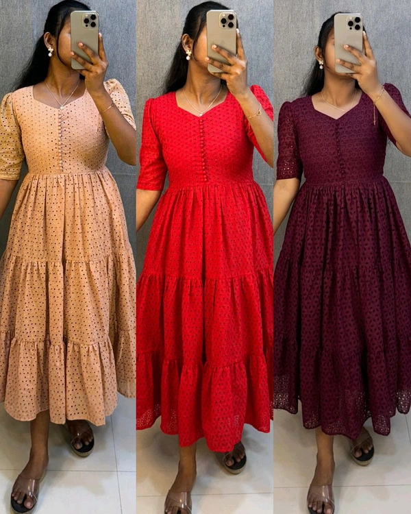 Hakoba 3 layer Gown With One Side Pocket
- Choco, M