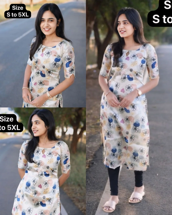 stylish at summer Season for rich wardrobe (Only Kurti) - M
