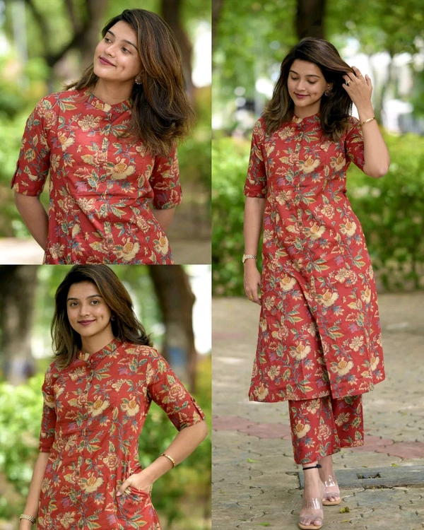 Launching exclusive Daily college & office wear Co-ord Set outfit relaxed & comfort fit
- Maroon, S