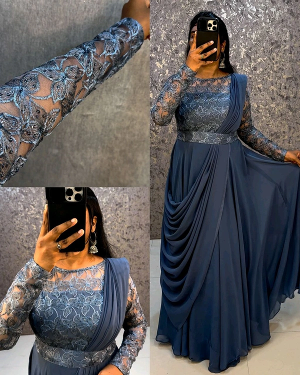 Budget friendly Party Gown + Belt + Dupata😍
- East Bay, M