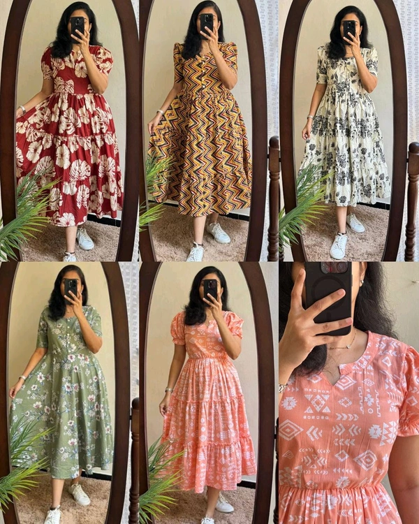 Beautiful Our Soft Cotton Maxi Outfit✨
- Maroon, S