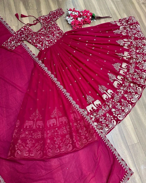 Launching New Festival Gown - Purple Mountain, M