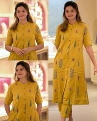 Launching exclusive Daily college & office wear Co-ord Set outfit relaxed & comfort fit - White, M
