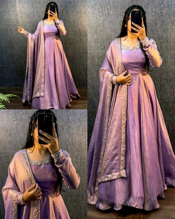 Trendy New Launching Festival Special Women Dresses
- Lilac, 2XL