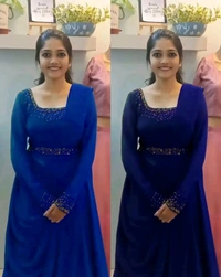 New Party Designer Wear - Blue, XL