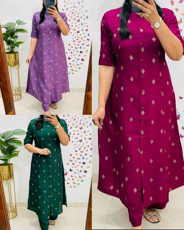 Launching exclusive Daily college & office wear Co-ord Set outfit relaxed & comfort fit
- 2XL, Lilac