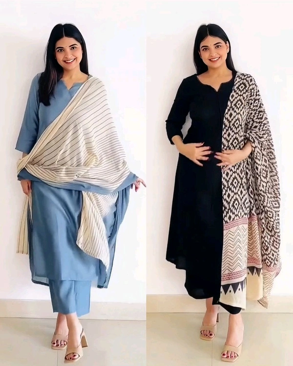 College / Office wear kurta sets
- Tropical Blue, XS