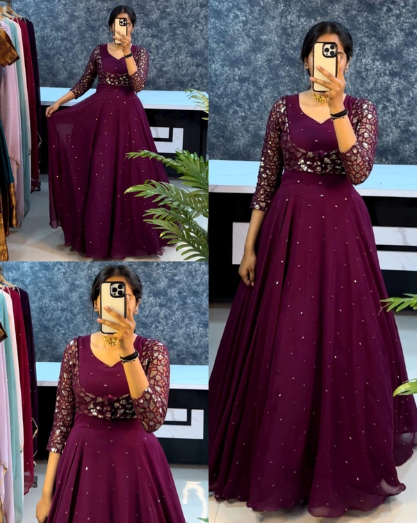 NEW LAUNCHING COATWITHGOWN - S