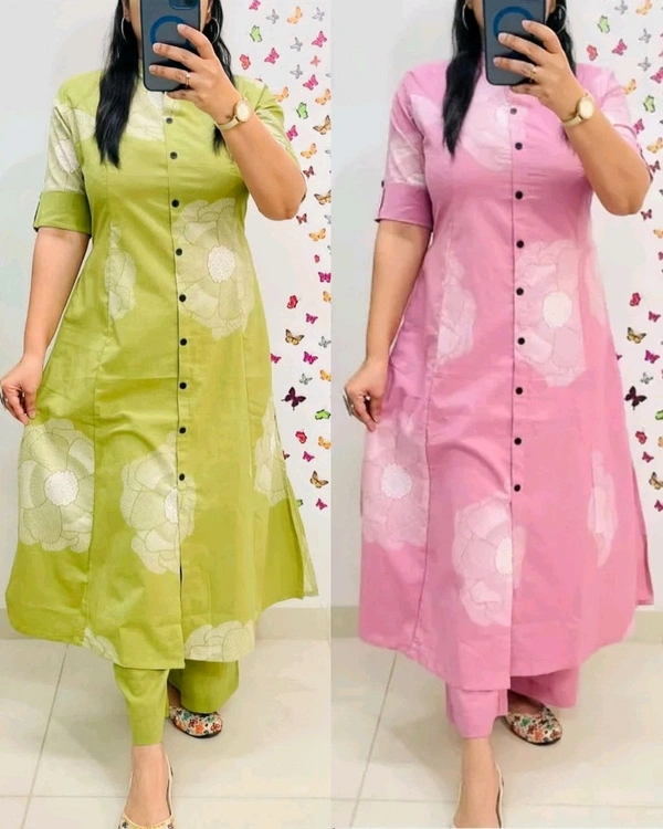 Launching exclusive Daily college & office wear Co-ord Set outfit relaxed & comfort fit
- Green, 2XL