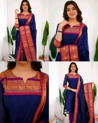 New Super Trendy Traditional Outfit - Green, S