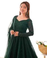 Trendy New Anarkali Arrives Fully Stitched Ready to Wear - XL