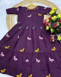 Feeding Gowm NEW DESIGN LAUNCHING IN BEAUTIFUL 5 COLOUR - Purple, 2XL